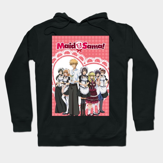 Maid Sama Anime Hoodie by James Bates